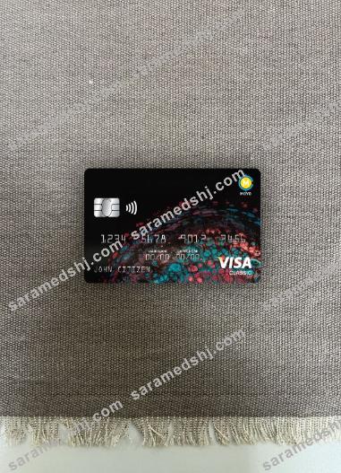 USA MOVO bank visa classic card photolook front